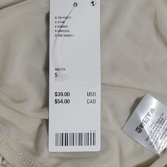 Urban Outfitters Beige Lace-Up Crop Top - Picture 8 of 11